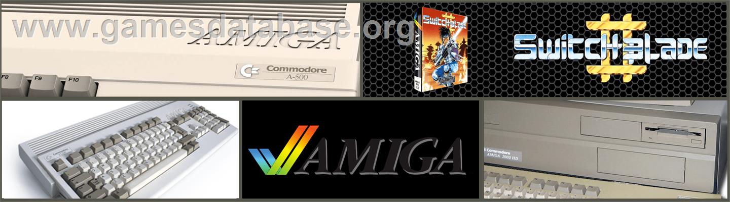 Switchblade 2 - Commodore Amiga - Artwork - Marquee
