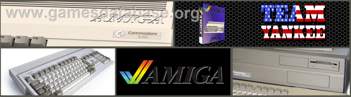 Team Yankee - Commodore Amiga - Artwork - Marquee