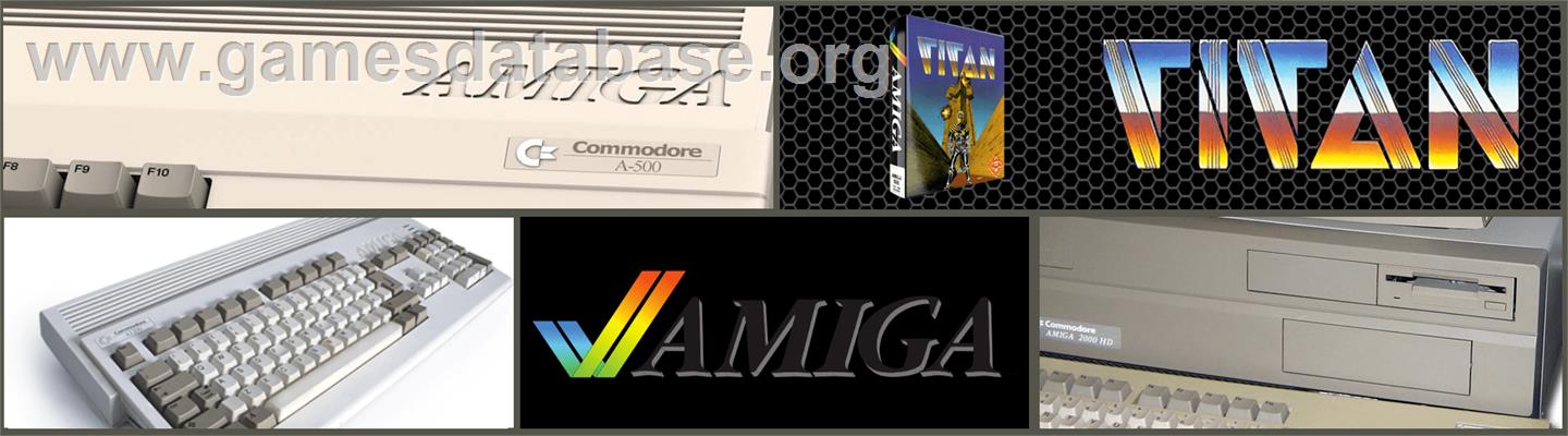 Titan - Commodore Amiga - Artwork - Marquee