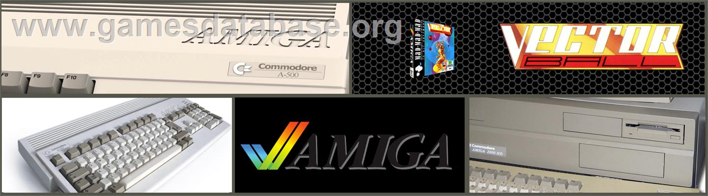 Vector Ball - Commodore Amiga - Artwork - Marquee