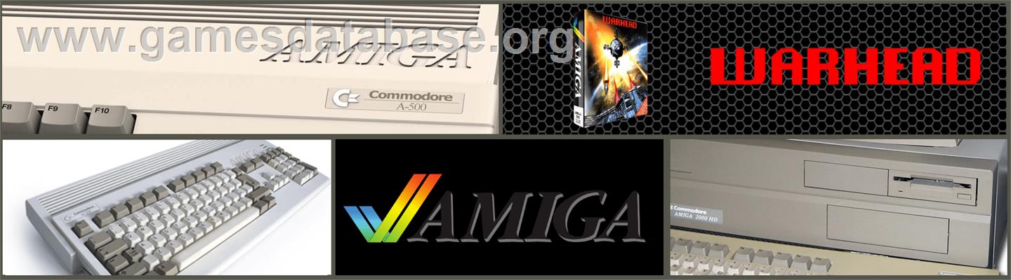 Warhead - Commodore Amiga - Artwork - Marquee