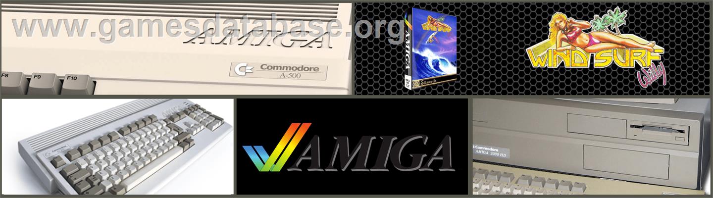Windsurf Willy - Commodore Amiga - Artwork - Marquee