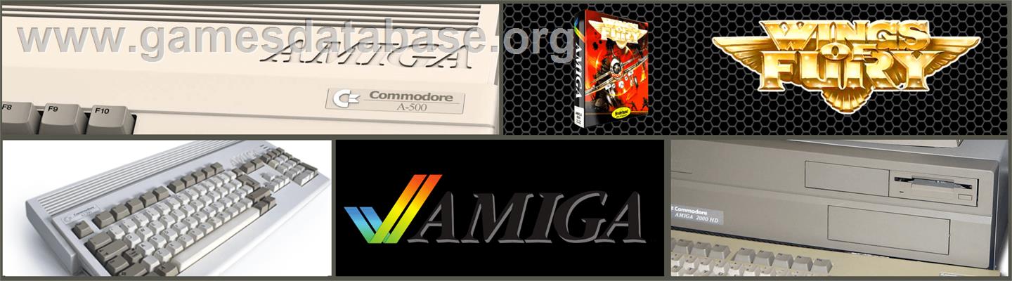 Wings of Fury - Commodore Amiga - Artwork - Marquee