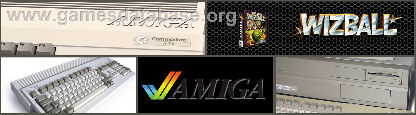 Wizball - Commodore Amiga - Artwork - Marquee