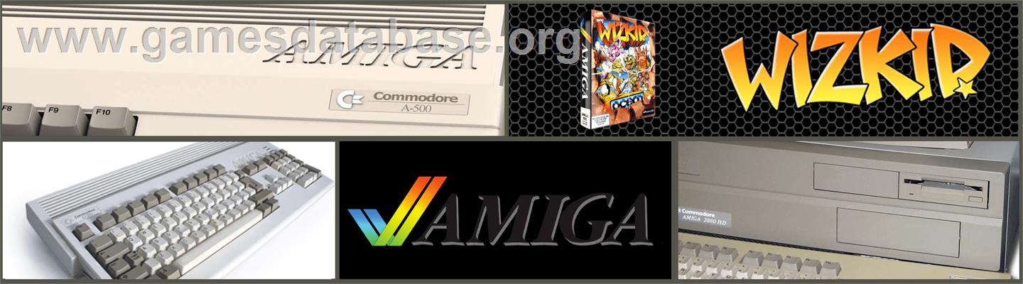 Wizkid: The Story of Wizball 2 - Commodore Amiga - Artwork - Marquee