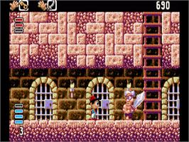 In game image of Arabian Nights on the Commodore Amiga.