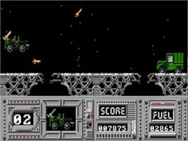 In game image of Army Moves on the Commodore Amiga.