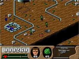 In game image of Arnie 2 on the Commodore Amiga.