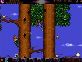 In game image of Assassin on the Commodore Amiga.