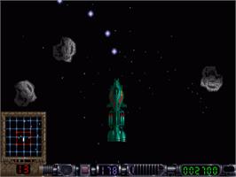 In game image of Awesome on the Commodore Amiga.