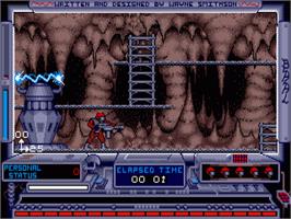 In game image of Baal on the Commodore Amiga.