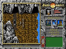 In game image of Battle Master on the Commodore Amiga.