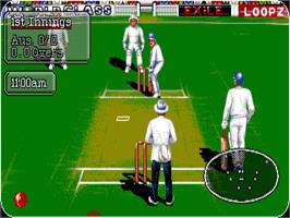 In game image of Battle for the Ashes on the Commodore Amiga.