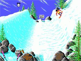 In game image of California Games 2 on the Commodore Amiga.