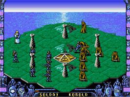 In game image of Celtic Legends on the Commodore Amiga.