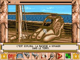 In game image of Chrono Quest 2 on the Commodore Amiga.