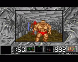 In game image of Citadel on the Commodore Amiga.