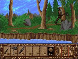 In game image of Colorado on the Commodore Amiga.