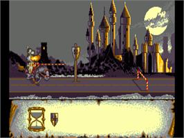 In game image of Crown on the Commodore Amiga.