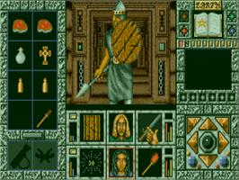 In game image of Crystal Dragon on the Commodore Amiga.