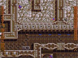 In game image of Cytron on the Commodore Amiga.