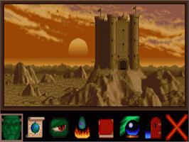 In game image of Dragon Lord on the Commodore Amiga.