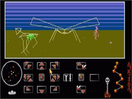 In game image of Eco on the Commodore Amiga.