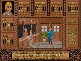 In game image of Fate: Gates of Dawn on the Commodore Amiga.
