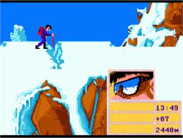 In game image of Final Assault on the Commodore Amiga.