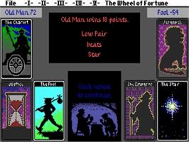 In game image of Fool's Errand on the Commodore Amiga.