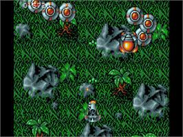In game image of Frenetic on the Commodore Amiga.