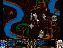 In game image of Gauntlet III on the Commodore Amiga.