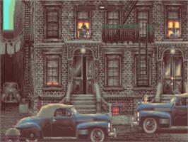 In game image of Godfather: The Action Game on the Commodore Amiga.