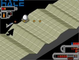 In game image of HATE on the Commodore Amiga.