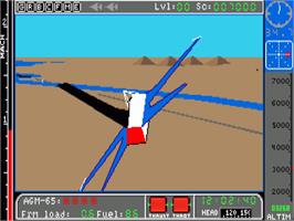 In game image of Jet on the Commodore Amiga.