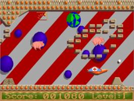 In game image of Jinks on the Commodore Amiga.