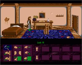 In game image of Keith's Quest on the Commodore Amiga.