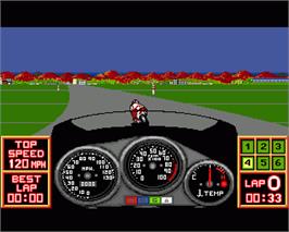 In game image of Pocket Rockets on the Commodore Amiga.