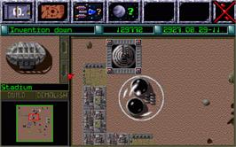 In game image of Reunion on the Commodore Amiga.