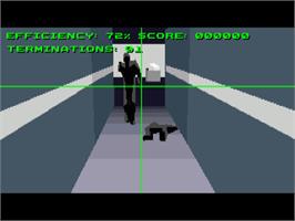 In game image of Robocop 3 on the Commodore Amiga.