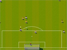 In game image of Sensible Soccer: European Champions: 92/93 Edition on the Commodore Amiga.