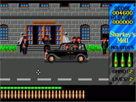 In game image of Sharkey's Moll on the Commodore Amiga.