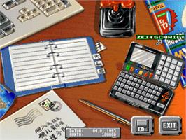 In game image of Software Manager on the Commodore Amiga.