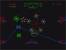 In game image of Star Wars: Return of the Jedi on the Commodore Amiga.