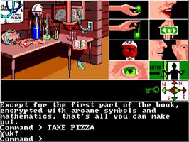 In game image of Tass Times in Tonetown on the Commodore Amiga.