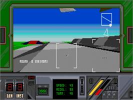 In game image of Thunder Strike on the Commodore Amiga.