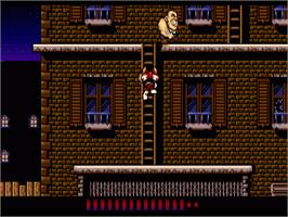 In game image of Titus the Fox: To Marrakech and Back on the Commodore Amiga.