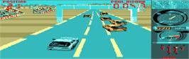 In game image of Turbo Cup on the Commodore Amiga.