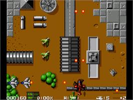 In game image of Violator on the Commodore Amiga.