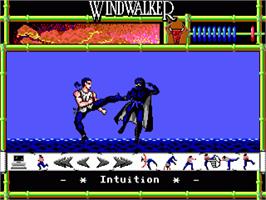 In game image of Windwalker on the Commodore Amiga.